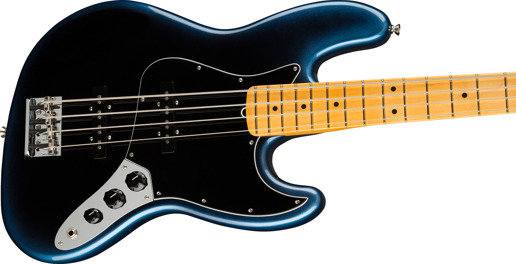 Fender Jazz Bass American Professional Ii Usa Mn - Dark Night - Bajo eléctrico de cuerpo sólido - Variation 2