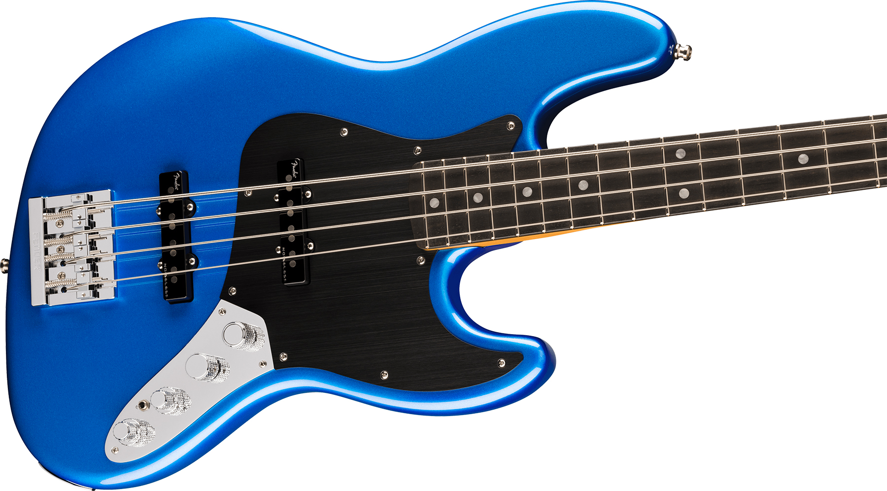 Fender Jazz Bass American Ultra Ii Usa Active Eb - Noble Blue - Bajo eléctrico de cuerpo sólido - Variation 2
