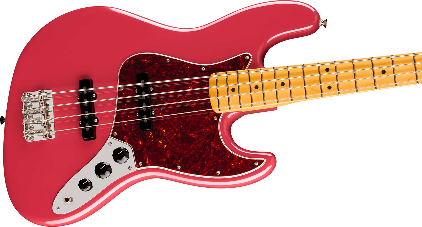 Fender Jazz Bass Classic American Professional Usa Mn - Faded Dakota Red - Bajo eléctrico de cuerpo sólido - Variation 2