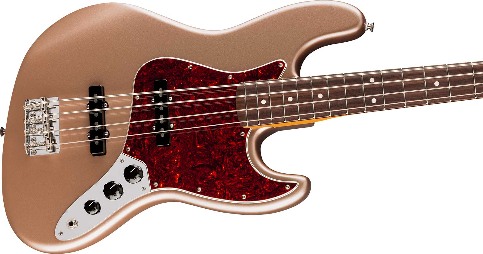 Fender Jazz Bass Classic American Professional Usa Rw - Faded Firemist Gold - Bajo eléctrico de cuerpo sólido - Variation 2