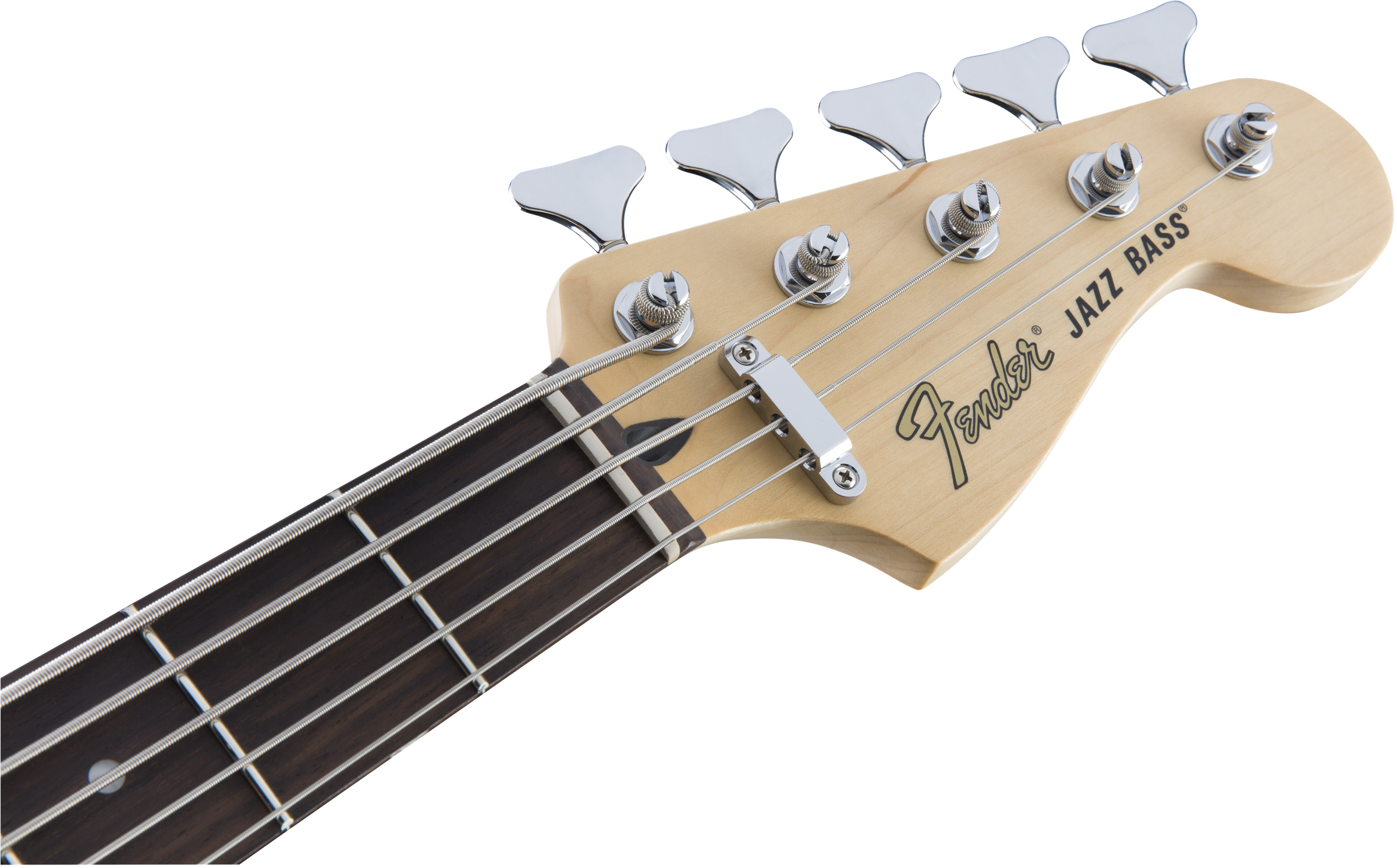 Fender Jazz Bass Deluxe Active Pf - Olympic White - Bajo eléctrico de cuerpo sólido - Variation 2