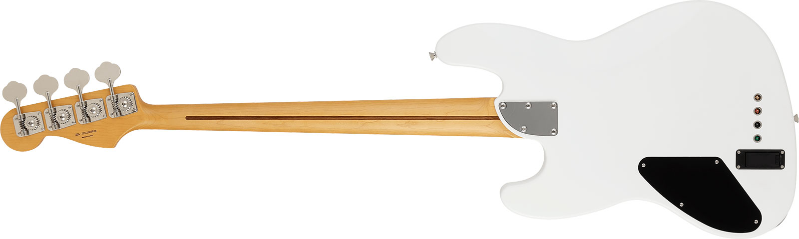 Fender Jazz Bass Elemental Mij Jap Active Rw - Nimbus White - Bajo eléctrico de cuerpo sólido - Variation 1