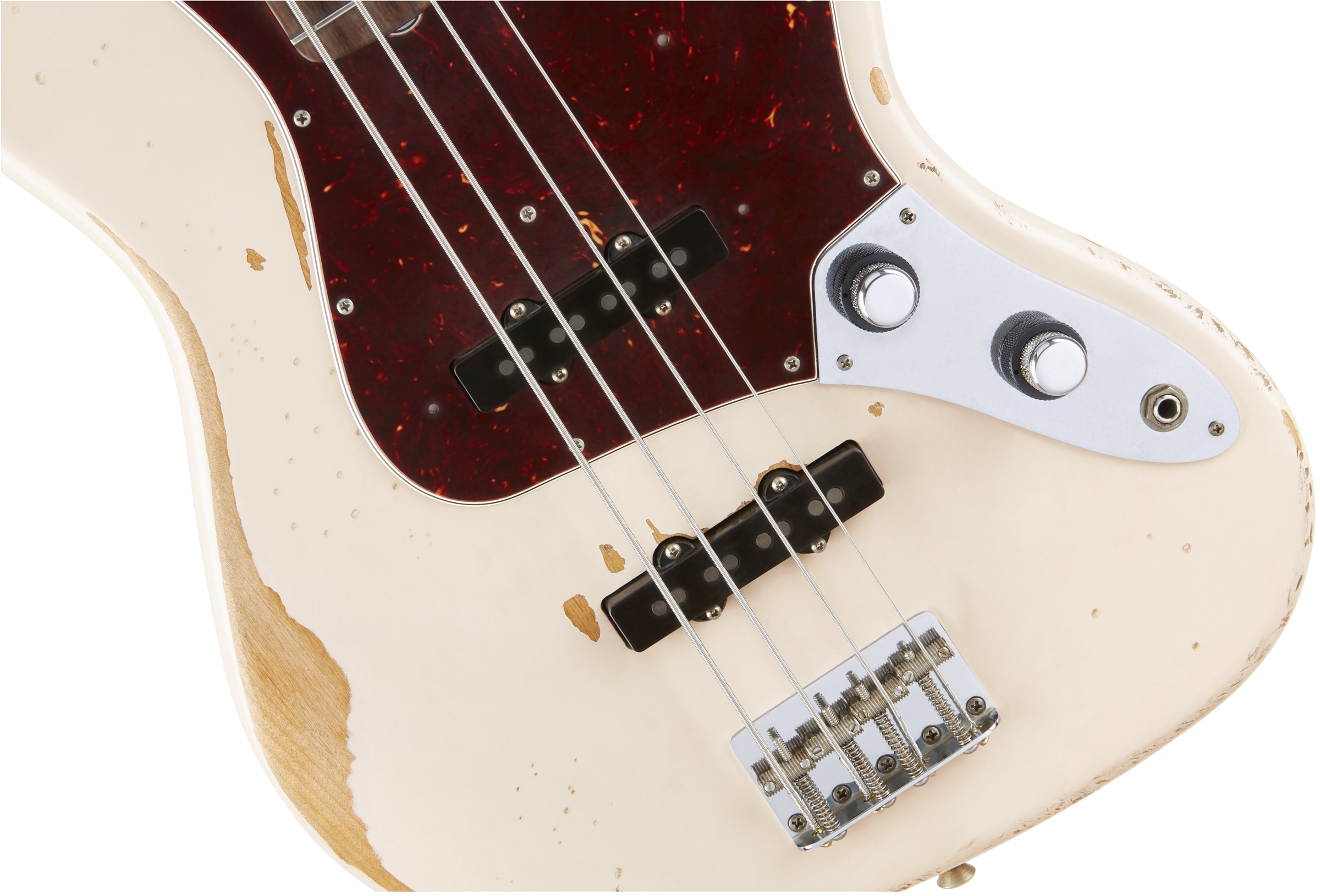 Fender Jazz Bass Flea Artist Signature Mex Rw 2016 - Road Worn, Shell Pink - Bajo eléctrico de cuerpo sólido - Variation 2
