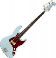 Gold Foil Jazz Bass (MEX, EB) - sonic blue