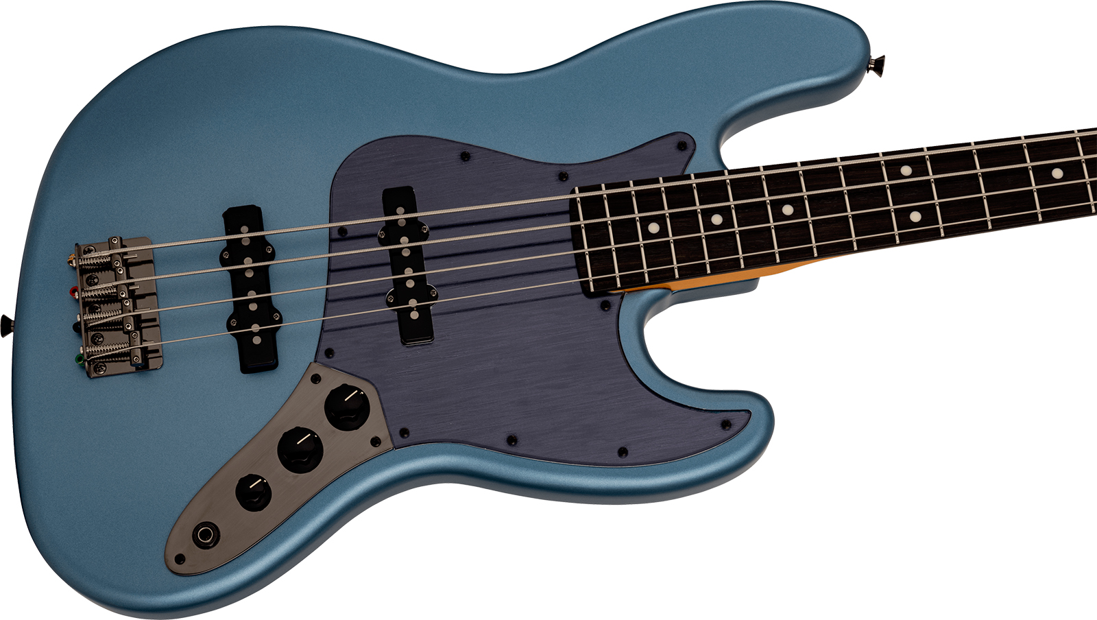 Fender Jazz Bass Hybrid Ii Mij Ltd Jap Rw - Matte Aero Blue - Bajo eléctrico de cuerpo sólido - Variation 2