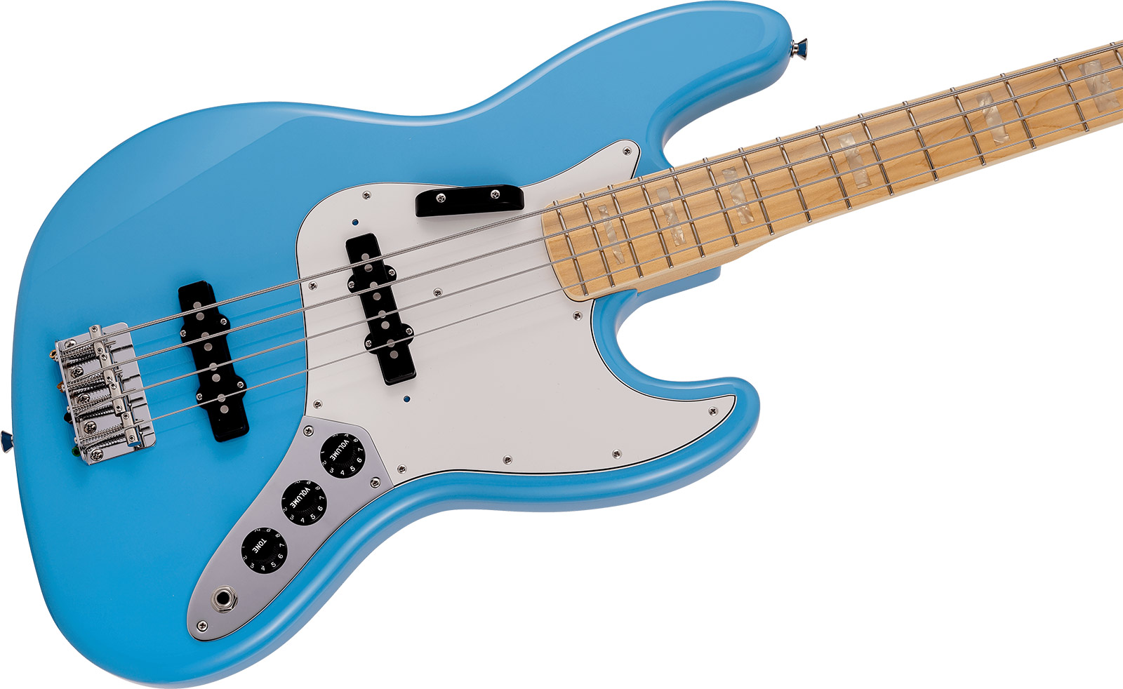 Fender Jazz Bass International Color Ltd Jap Mn - Maui Blue - Bajo eléctrico de cuerpo sólido - Variation 2