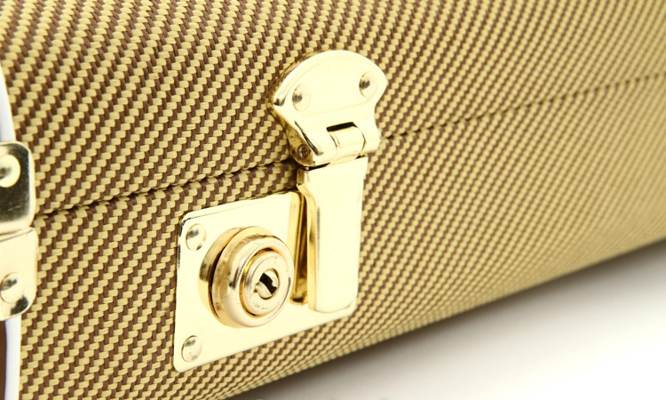 Fender Basse Elec. Jazz Ou Jaguar Bass Deluxe Rectangulaire Tweed Red Interior - Estuche para bajo eléctrico - Variation 2