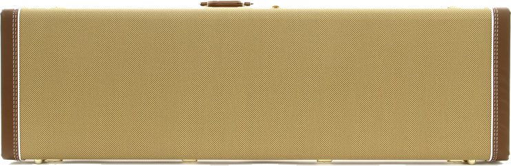 Fender Basse Elec. Jazz Ou Jaguar Bass Deluxe Rectangulaire Tweed Red Interior - Estuche para bajo eléctrico - Variation 3