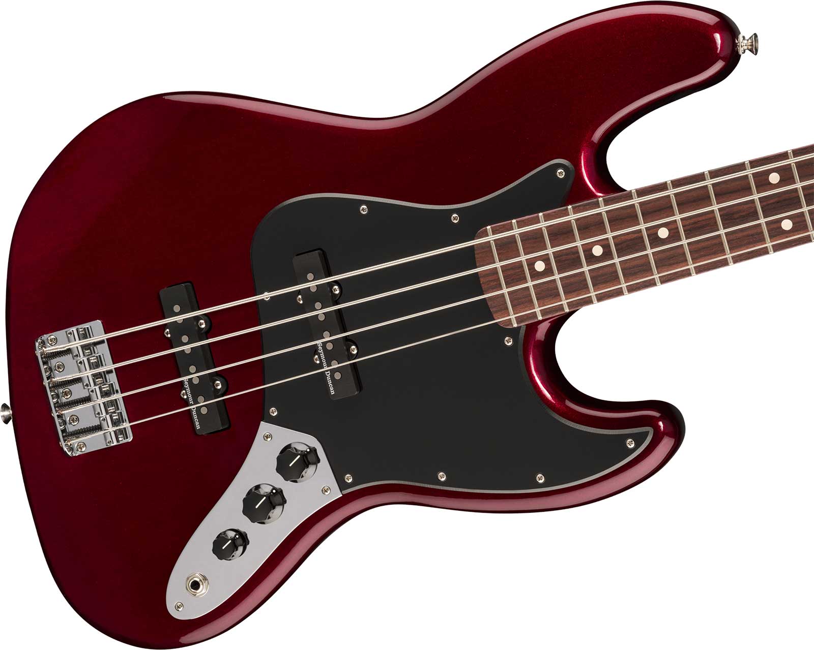 Fender Jazz Bass Player Ii Mex Rw - Oxblood - Bajo eléctrico de cuerpo sólido - Variation 3