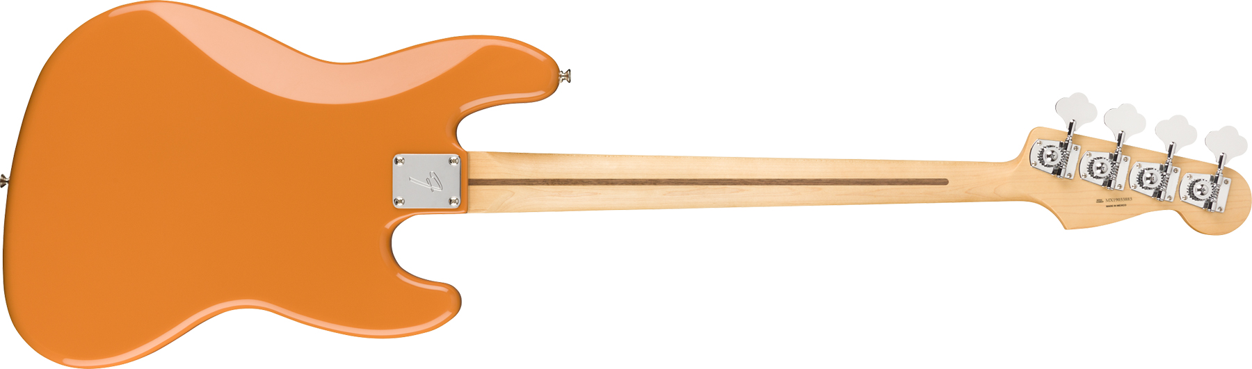 Fender Jazz Bass Player Lh Gaucher Mex Pf - Capri Orange - Bajo eléctrico de cuerpo sólido - Variation 1