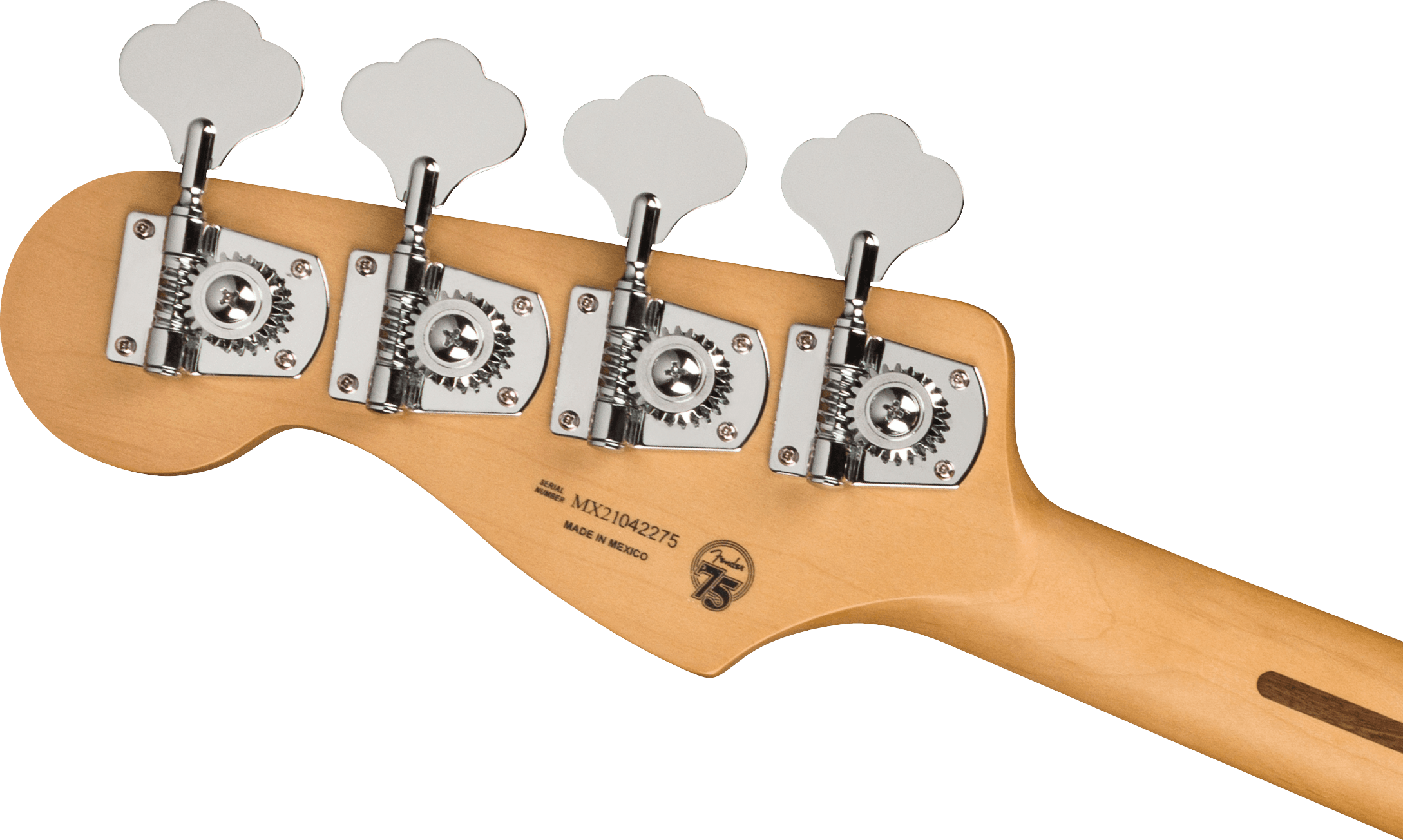 Fender Jazz Bass Player Plus Mex Active Mn - Olympic Pearl - Bajo eléctrico de cuerpo sólido - Variation 3