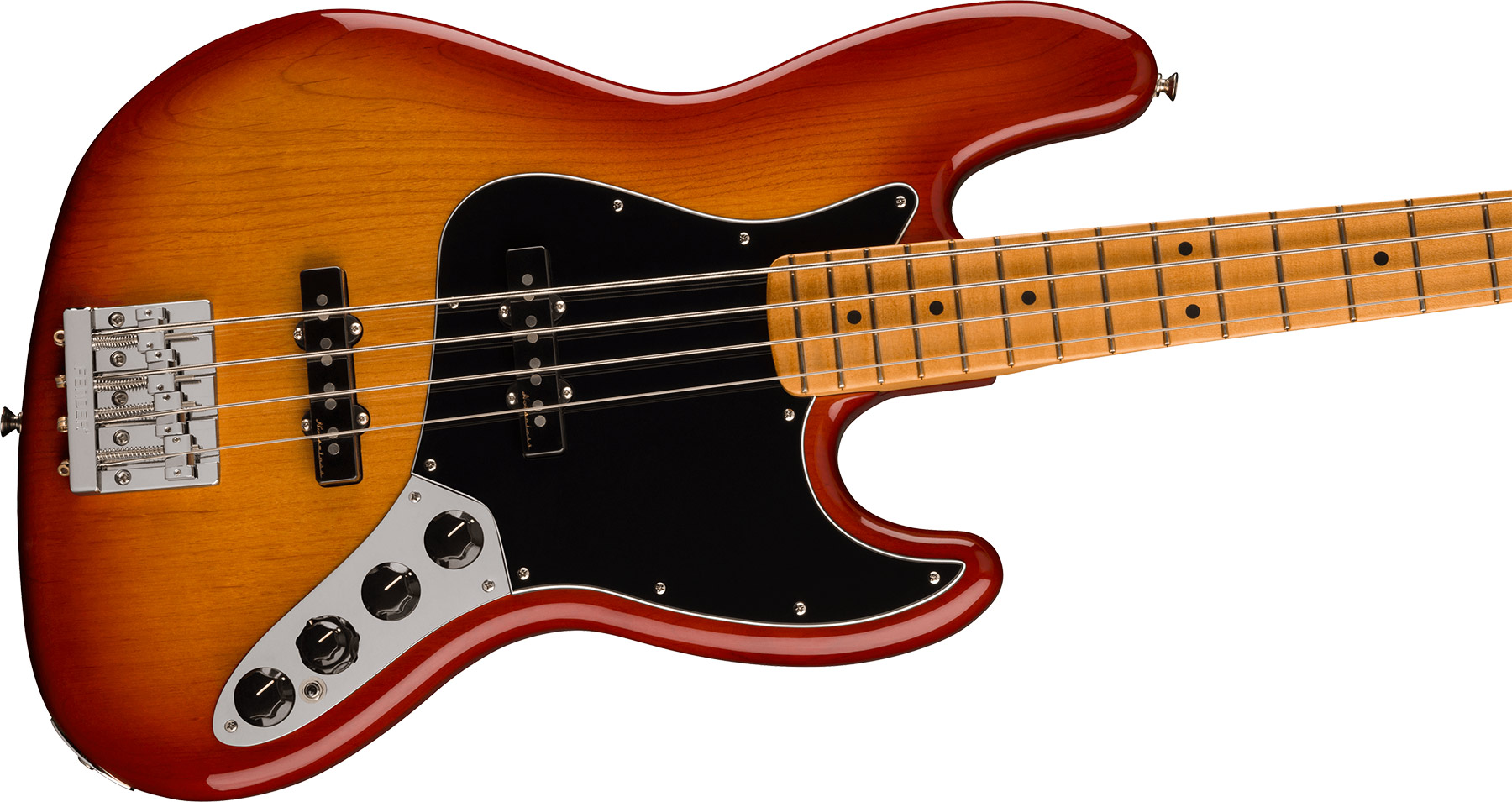 Fender Jazz Bass Player Plus 2023 Mex Active Mn - Sienna Sunburst - Bajo eléctrico de cuerpo sólido - Variation 2