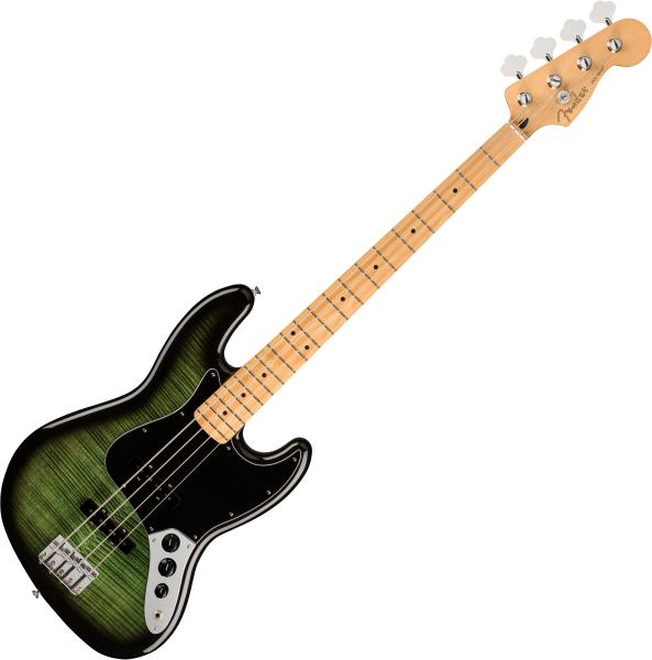 Bajo eléctrico de cuerpo sólido Fender Player Jazz Bass Plus Top Ltd (MEX, MN) - Green burst