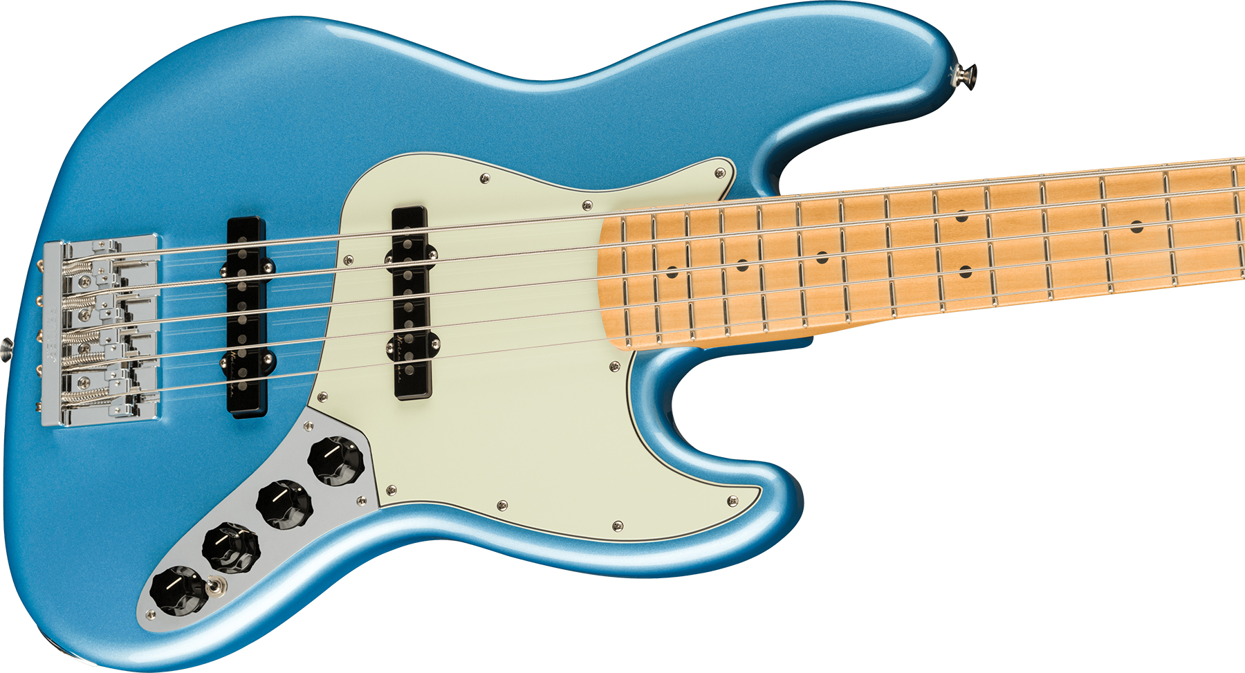 Fender Jazz Bass Player Plus V Mex 5c Active Mn - Opal Spark - Bajo eléctrico de cuerpo sólido - Variation 2