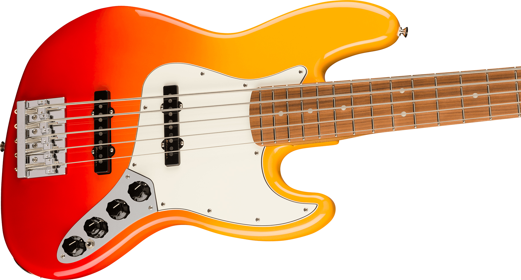 Fender Jazz Bass Player Plus V Mex 5c Active Pf - Tequila Sunrise - Bajo eléctrico de cuerpo sólido - Variation 2