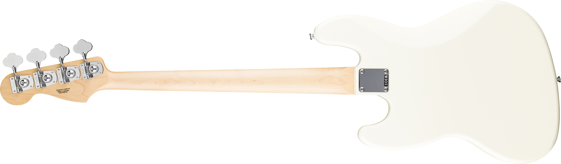Fender Jazz Bass Standard Mex Lau - Olympic White - Bajo eléctrico de cuerpo sólido - Variation 1
