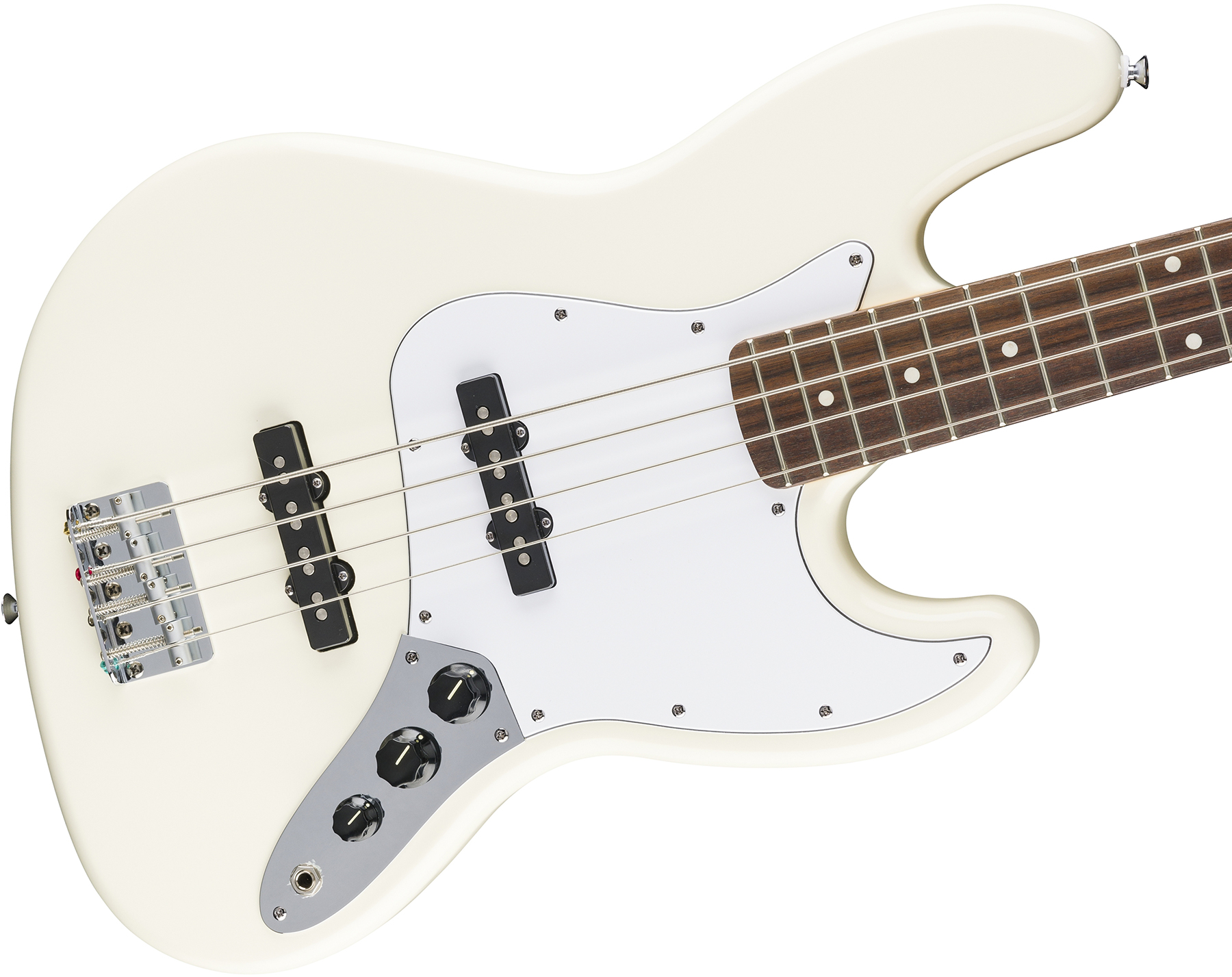Fender Jazz Bass Standard Mex Lau - Olympic White - Bajo eléctrico de cuerpo sólido - Variation 2
