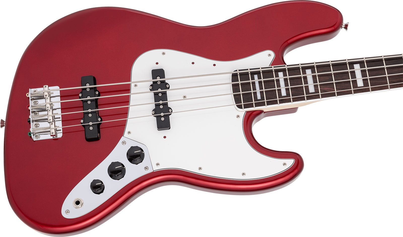 Fender Jazz Bass Traditional 70s Jap 2s Trem Rw - Candy Apple Red - Bajo eléctrico de cuerpo sólido - Variation 2