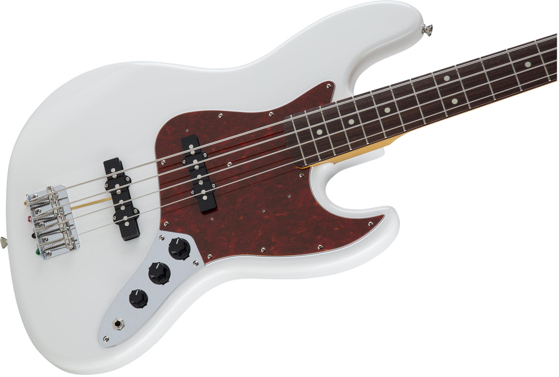 Fender Jazz Bass Traditional Ii 60s Jap 2s Trem Rw - Olympic White - Bajo eléctrico de cuerpo sólido - Variation 2