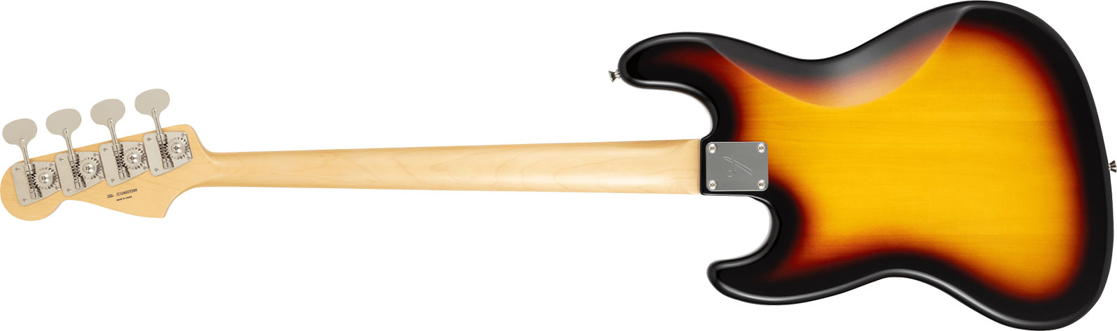 Fender Jazz Bass Traditional Late 60s Jap 2s Trem Rw - 3-color Sunburst - Bajo eléctrico de cuerpo sólido - Variation 1