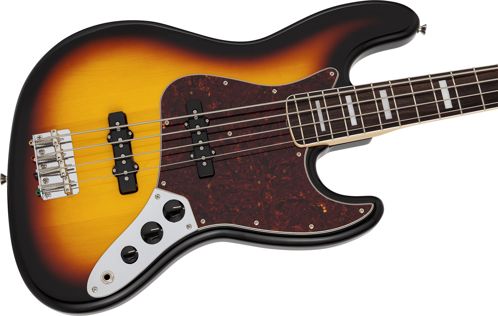 Fender Jazz Bass Traditional Late 60s Jap 2s Trem Rw - 3-color Sunburst - Bajo eléctrico de cuerpo sólido - Variation 2