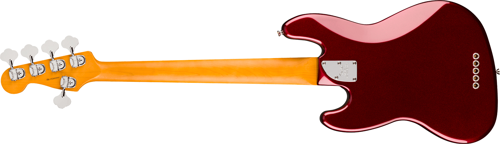 Fender Jazz Bass V American Pro. Usa 5c Mn - Oxblood - Bajo eléctrico de cuerpo sólido - Variation 1