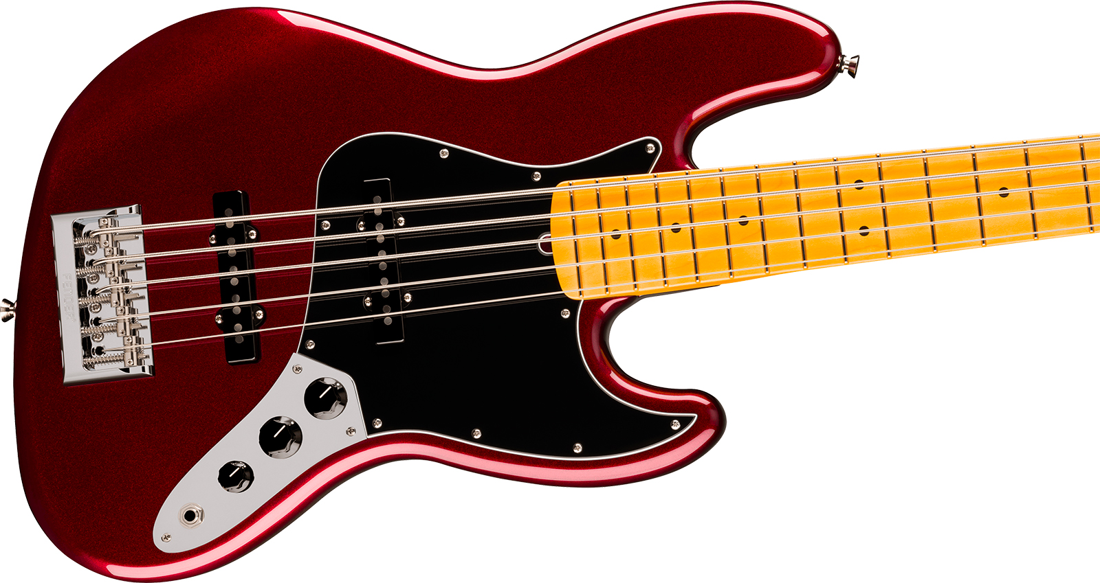 Fender Jazz Bass V American Pro. Usa 5c Mn - Oxblood - Bajo eléctrico de cuerpo sólido - Variation 2