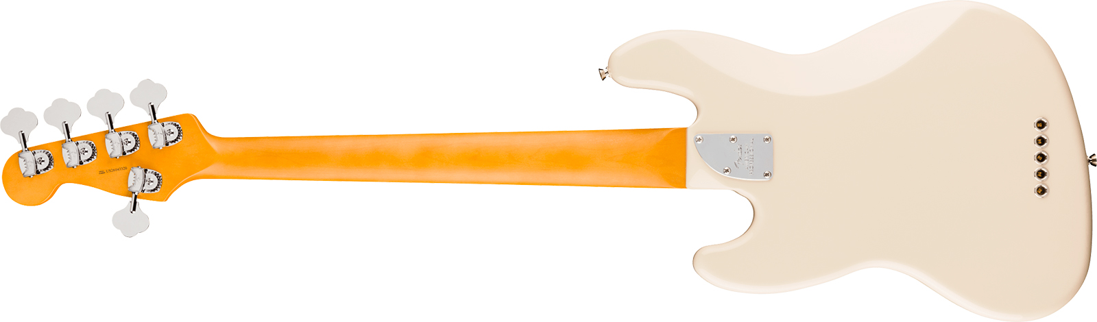 Fender Jazz Bass V American Pro. Usa 5c Rw - Olympic White - Bajo eléctrico de cuerpo sólido - Variation 1