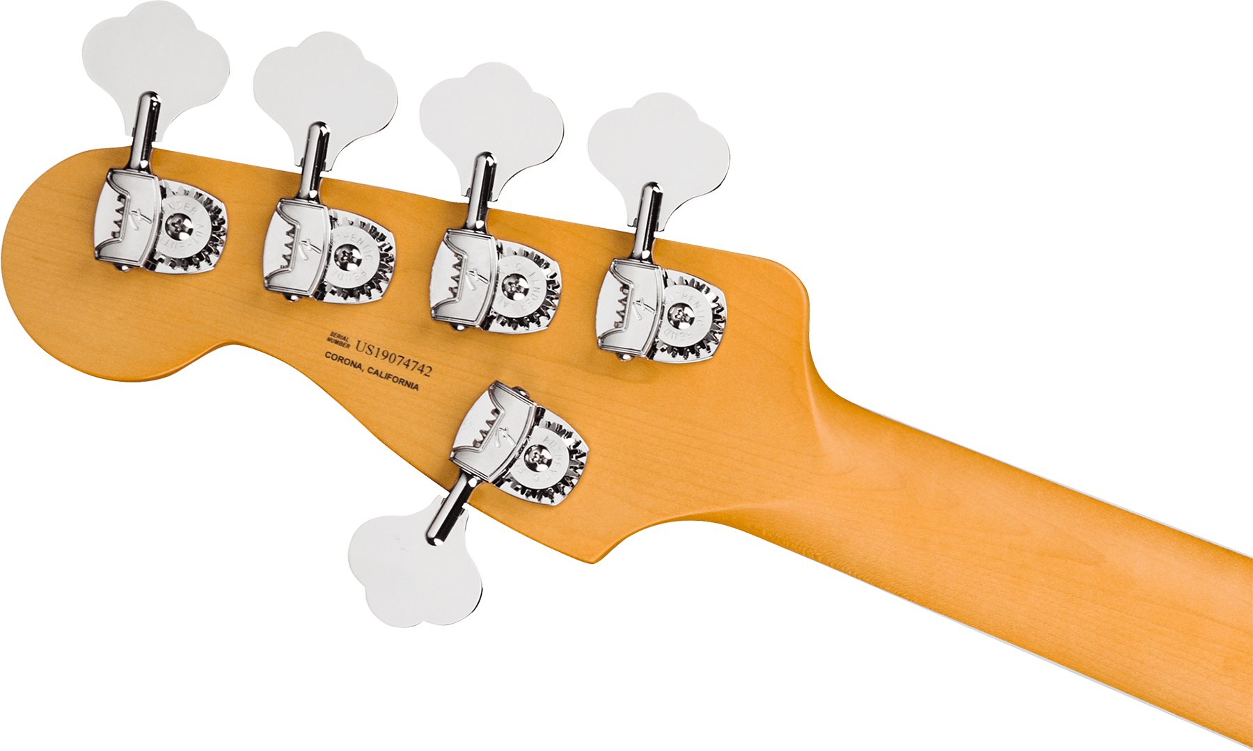 Fender Jazz Bass V American Ultra 2019 Usa 5-cordes Mn - Arctic Pearl - Bajo eléctrico de cuerpo sólido - Variation 3