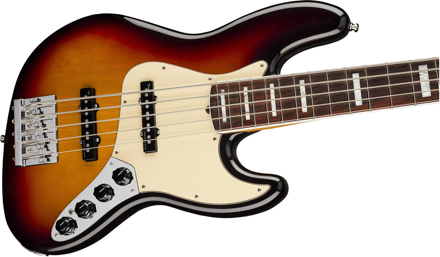 Fender Jazz Bass V American Ultra 2019 Usa 5-cordes Rw - Ultraburst - Bajo eléctrico de cuerpo sólido - Variation 2