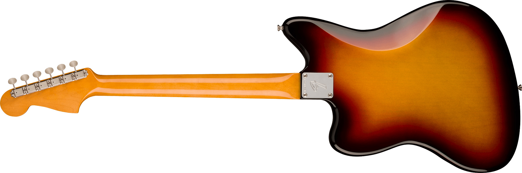 Fender Jazzmaster 1966 American Vintage Ii Usa Sh Trem Rw - 3-color Sunburst - Guitarra electrica retro rock - Variation 1