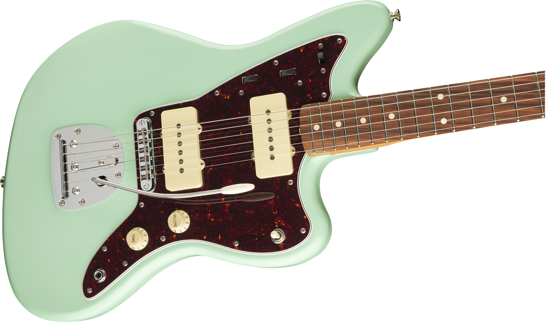 Fender Jazzmaster 60s Vintera Modified Mex Pf - Surf Green - Guitarra electrica retro rock - Variation 2