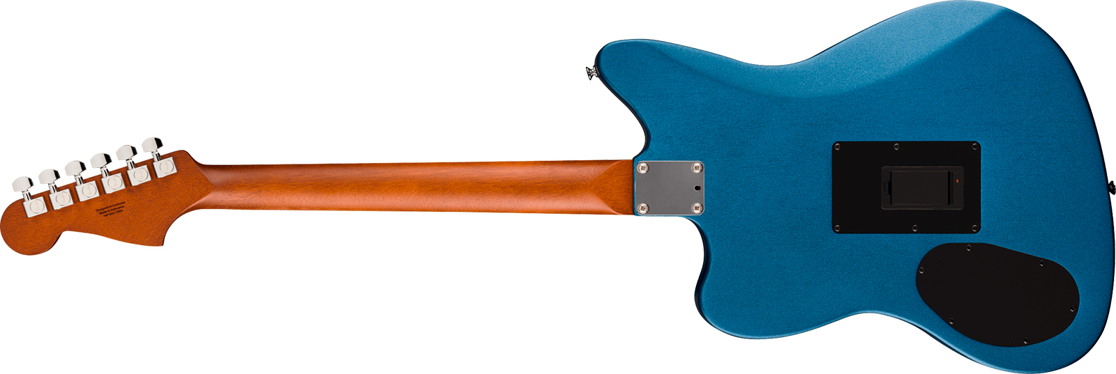 Fender Jazzmaster Acoustasonic Standard Ind Epicea Acajou Rw - Lake Placid Blue - Guitarra folk - Variation 1