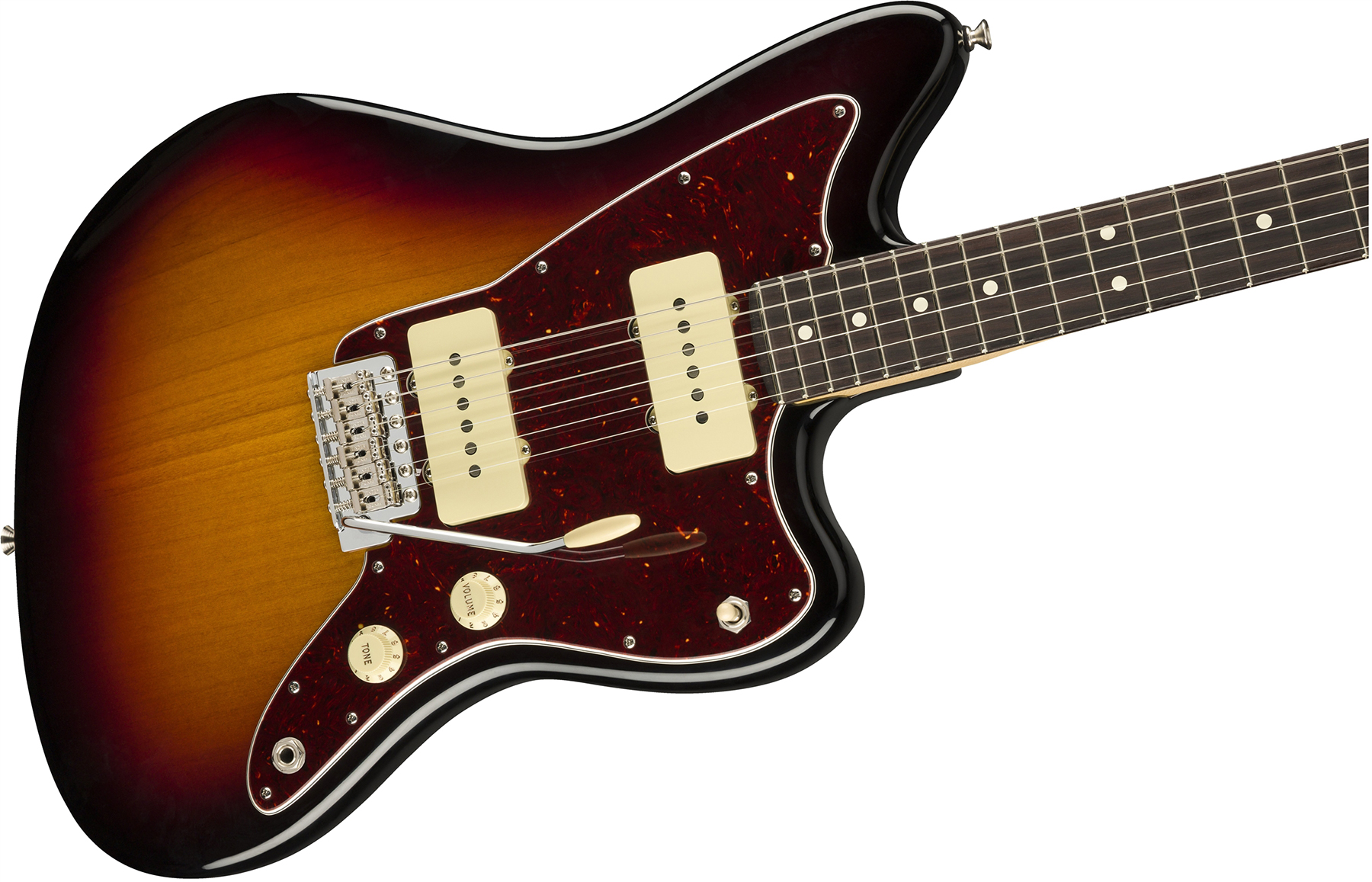 Fender Jazzmaster American Performer Usa Ss Rw - 3-color Sunburst - Guitarra eléctrica de doble corte - Variation 1