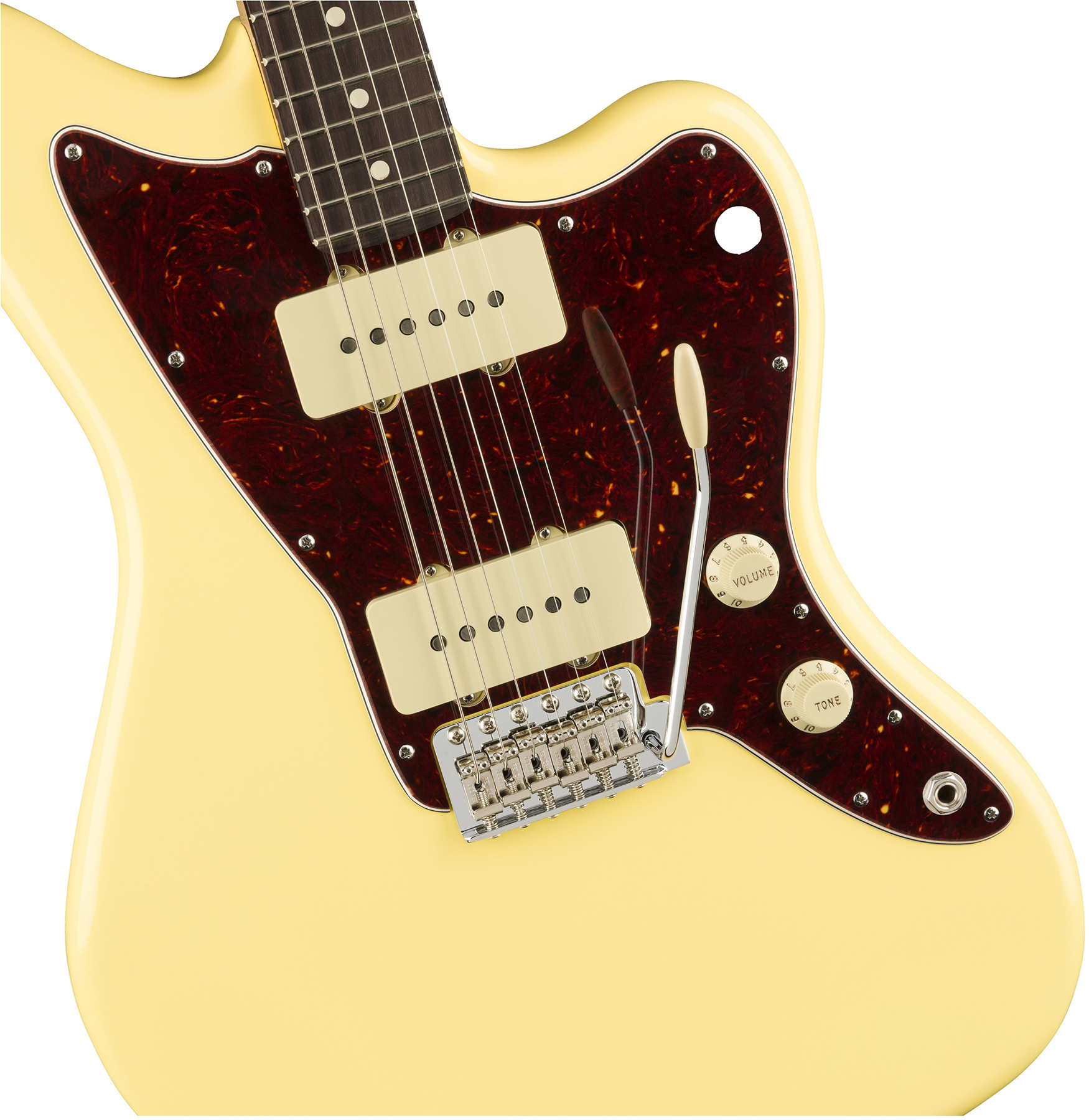 Fender Jazzmaster American Performer Usa Ss Rw - Vintage White - Guitarra eléctrica de doble corte - Variation 2