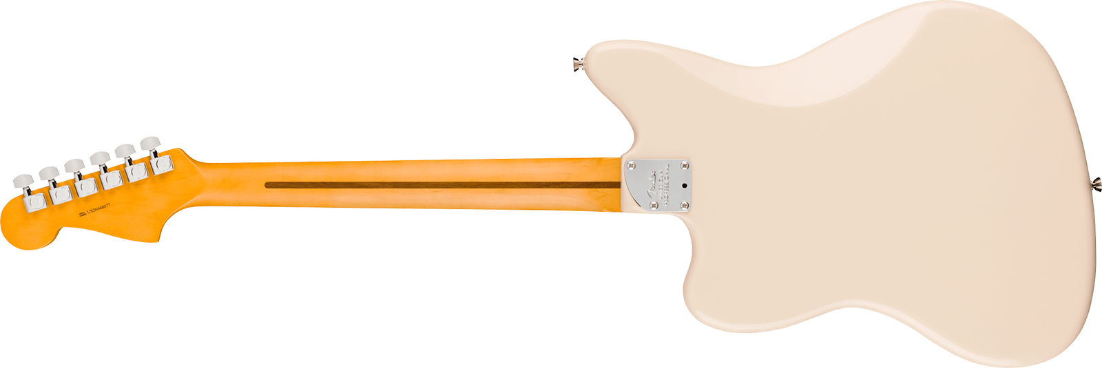 Fender Jazzmaster American Pro. Usa  2s Trem Rw - Olympic White - Guitarra electrica retro rock - Variation 1