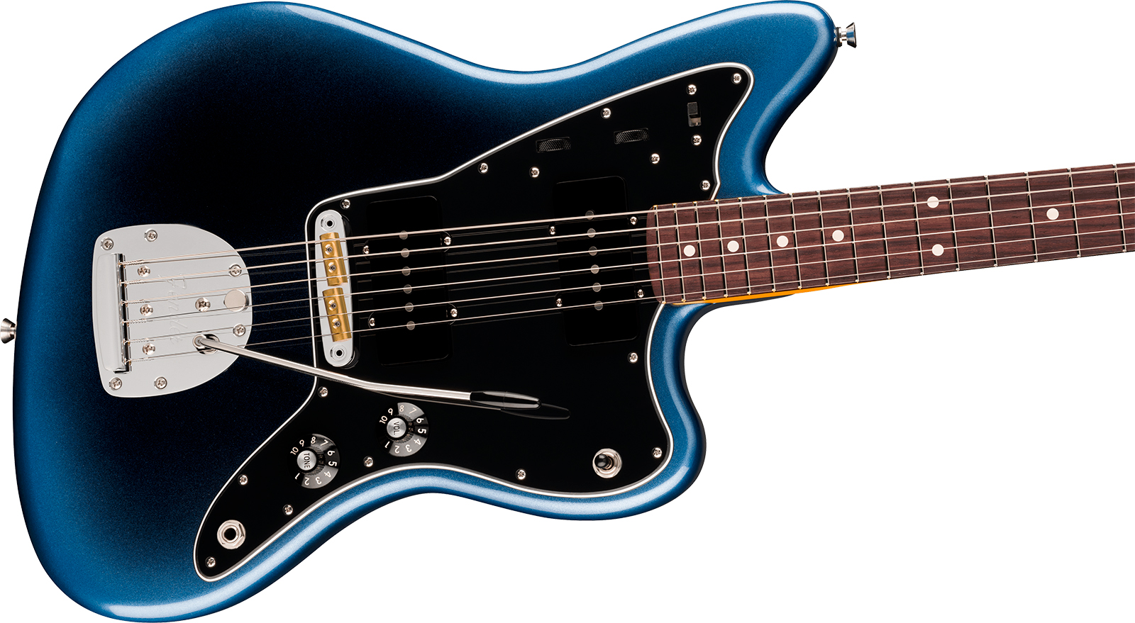 Fender Jazzmaster American Pro. Usa  2s Trem Rw - Dark Night - Guitarra electrica retro rock - Variation 2