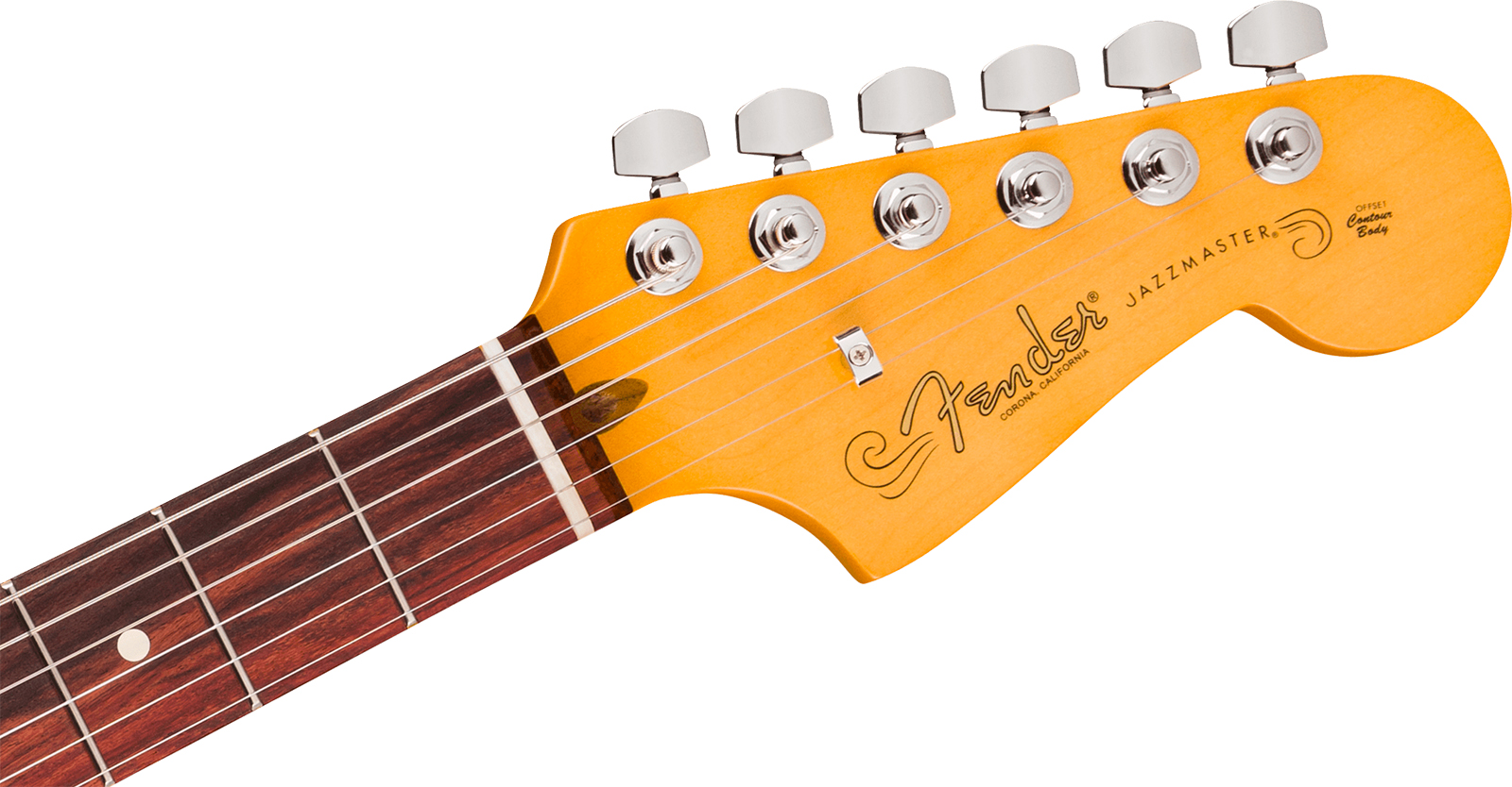 Fender Jazzmaster American Pro. Usa  2s Trem Rw - Olympic White - Guitarra electrica retro rock - Variation 3