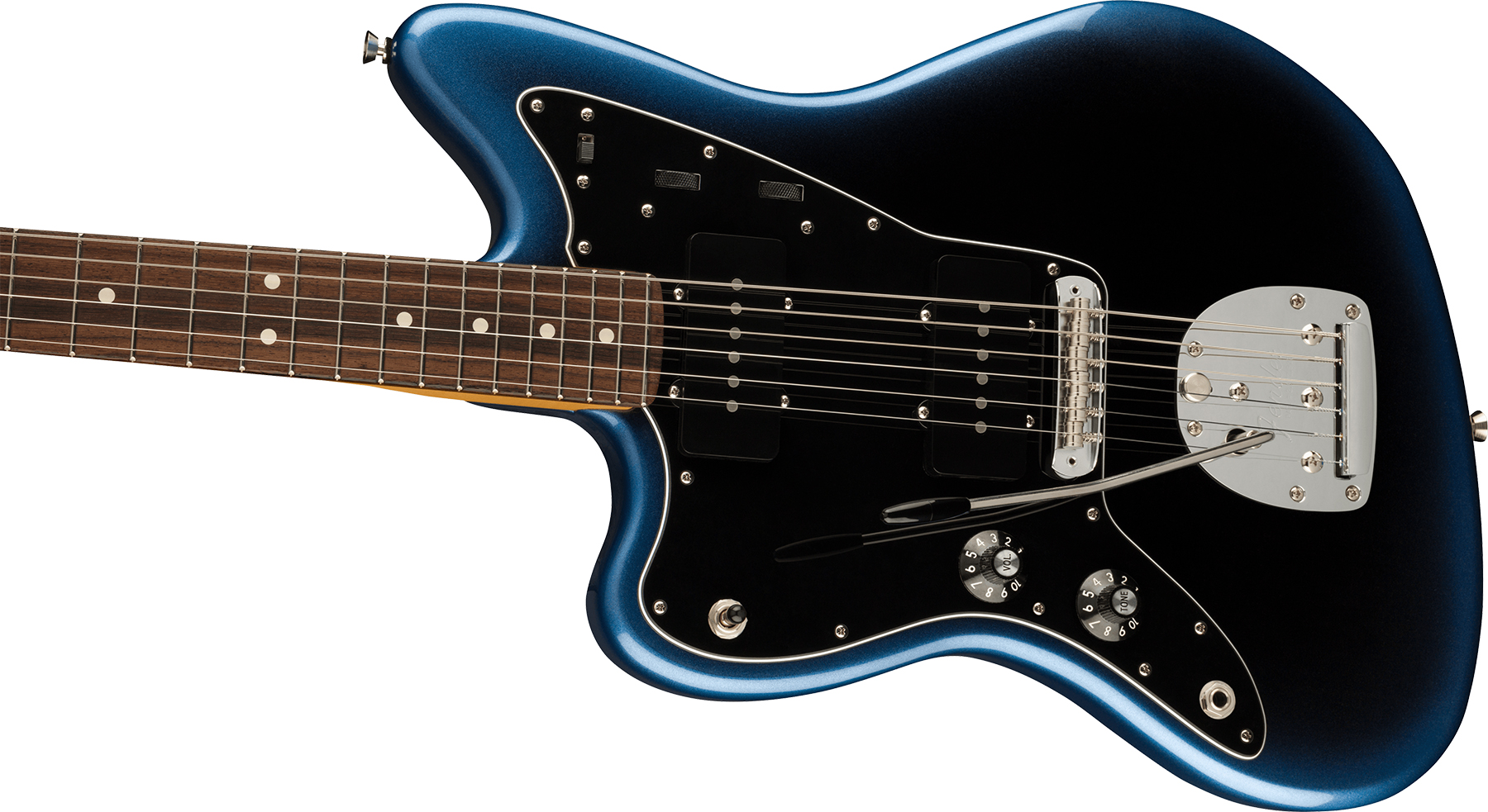 Fender Jazzmaster American Professional Ii Lh Gaucher Usa Rw - Dark Night - Guitarra electrica para zurdos - Variation 2