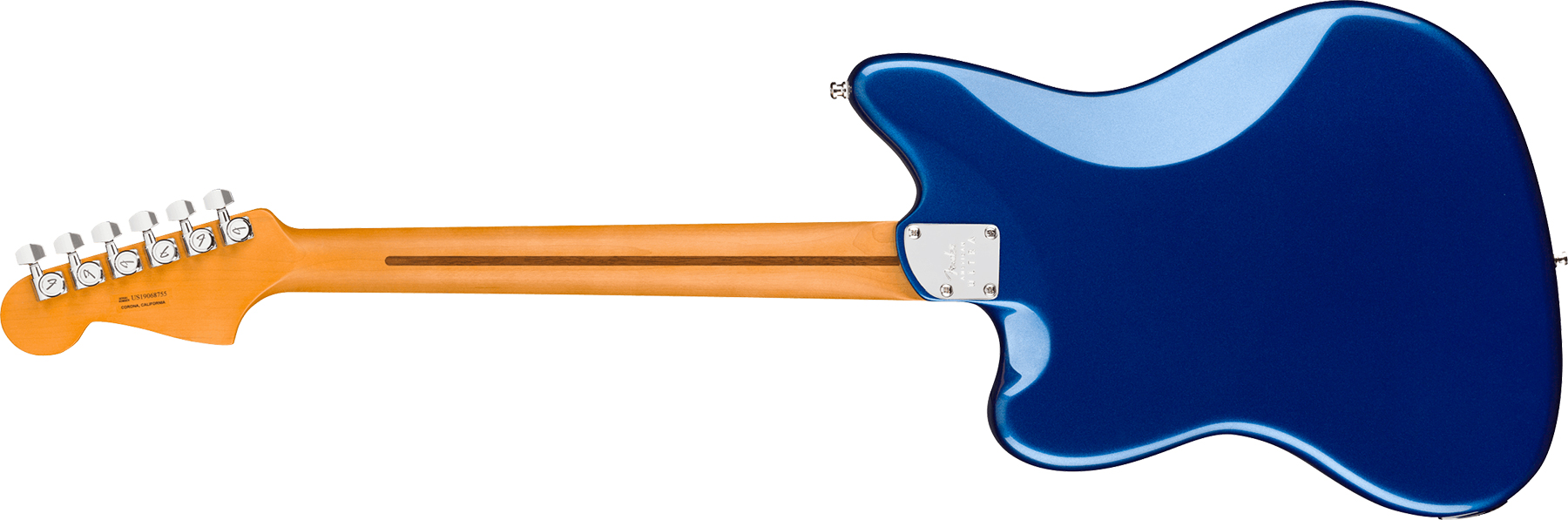 Fender Jazzmaster American Ultra 2019 Usa Mn - Cobra Blue - Guitarra electrica retro rock - Variation 1