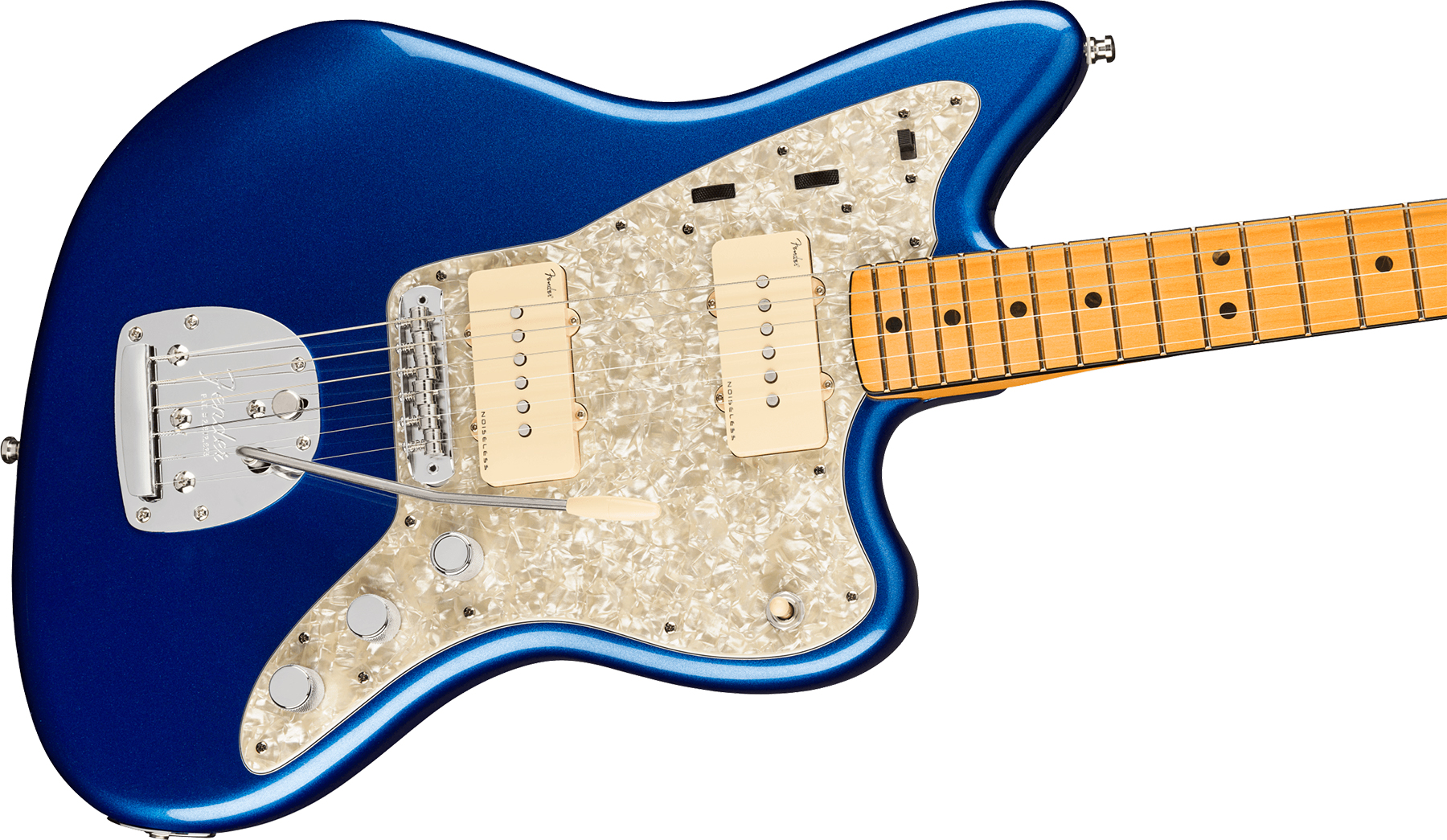 Fender Jazzmaster American Ultra 2019 Usa Mn - Cobra Blue - Guitarra electrica retro rock - Variation 2