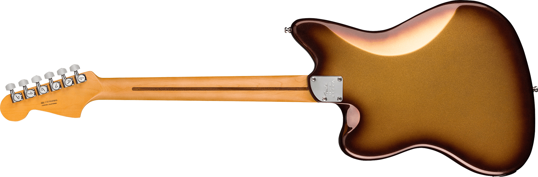 Fender Jazzmaster American Ultra 2019 Usa Rw - Mocha Burst - Guitarra electrica retro rock - Variation 1