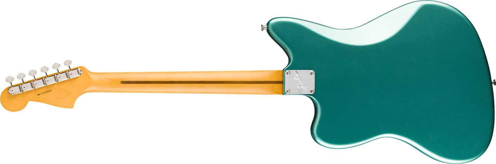 Fender Jazzmaster Classic American Pro Usa 2s Trem Rw - Faded Sherwood Green Metallic - Guitarra electrica retro rock - Variation 1