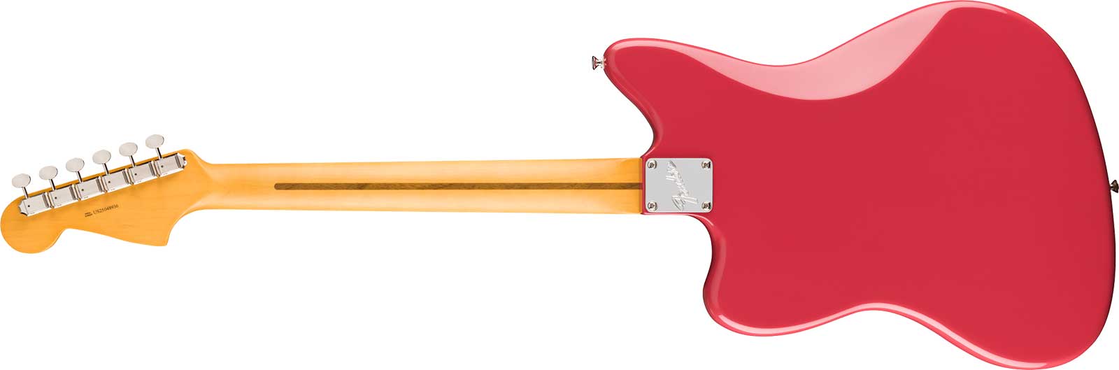 Fender Jazzmaster Classic American Pro Usa 2s Trem Rw - Faded Dakota Red - Guitarra electrica retro rock - Variation 1