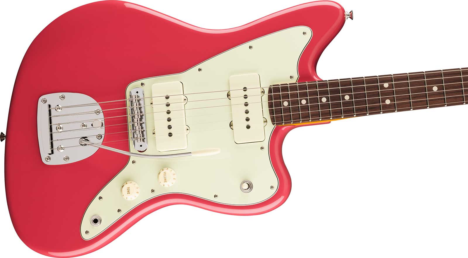 Fender Jazzmaster Classic American Pro Usa 2s Trem Rw - Faded Dakota Red - Guitarra electrica retro rock - Variation 2