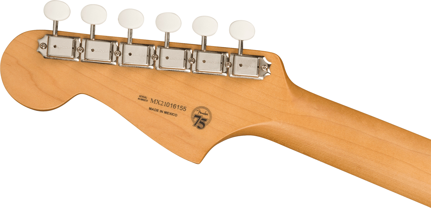 Fender Jazzmaster Gold Foil Ltd Mex 3mh Trem Bigsby Eb - Shoreline Gold - Guitarra electrica retro rock - Variation 3