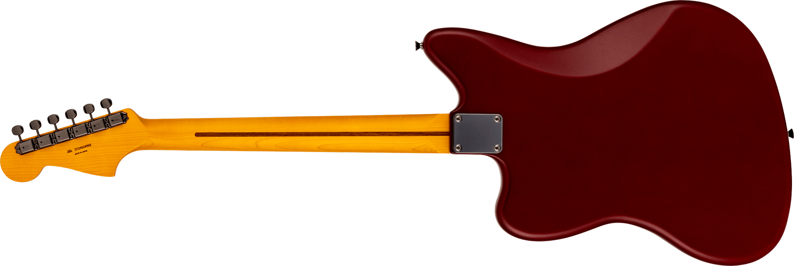 Fender Jazzmaster Hybrid Ii Mij Ltd Jap 2s Trem Rw - Matte Inferno Red - Guitarra electrica retro rock - Variation 1