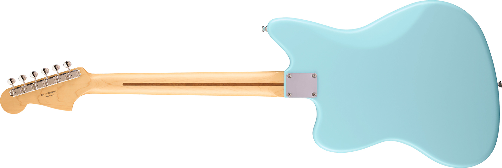 Fender Jazzmaster Hybrid Ii Mij Ltd Jap 2s Trem Rw - Daphne Blue - Guitarra electrica retro rock - Variation 1