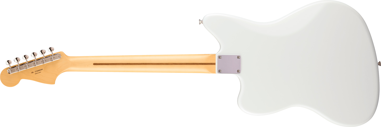 Fender Jazzmaster Hybrid Ii Mij Ltd Jap 2s Trem Rw - Satin Arctic White - Guitarra electrica retro rock - Variation 1