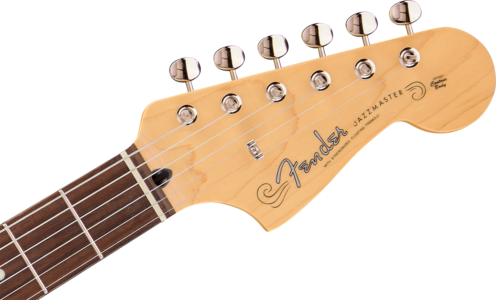 Fender Jazzmaster Hybrid Ii Mij Ltd Jap 2s Trem Rw - Daphne Blue - Guitarra electrica retro rock - Variation 2